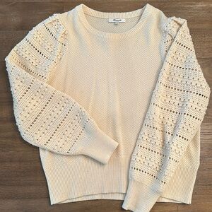 Madewell Puff Sleeve Sweater